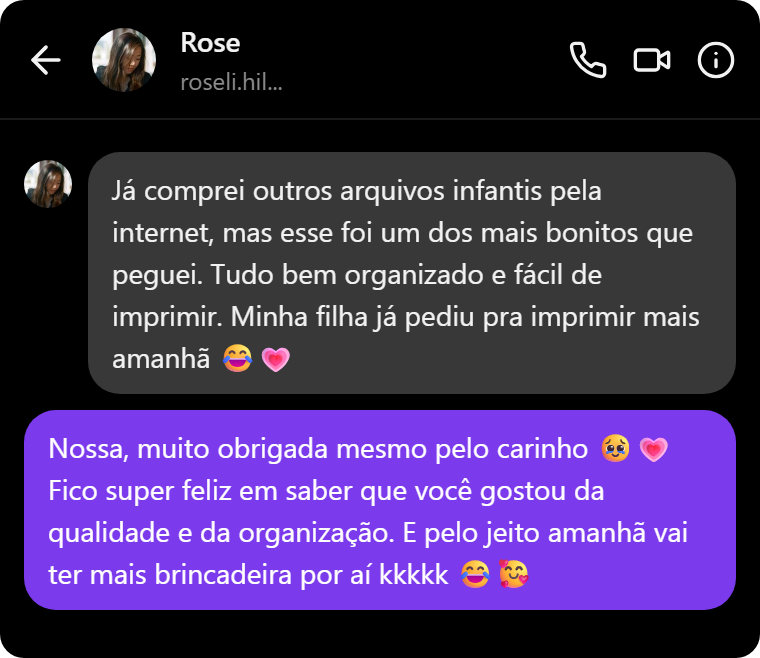 Depoimento de cliente