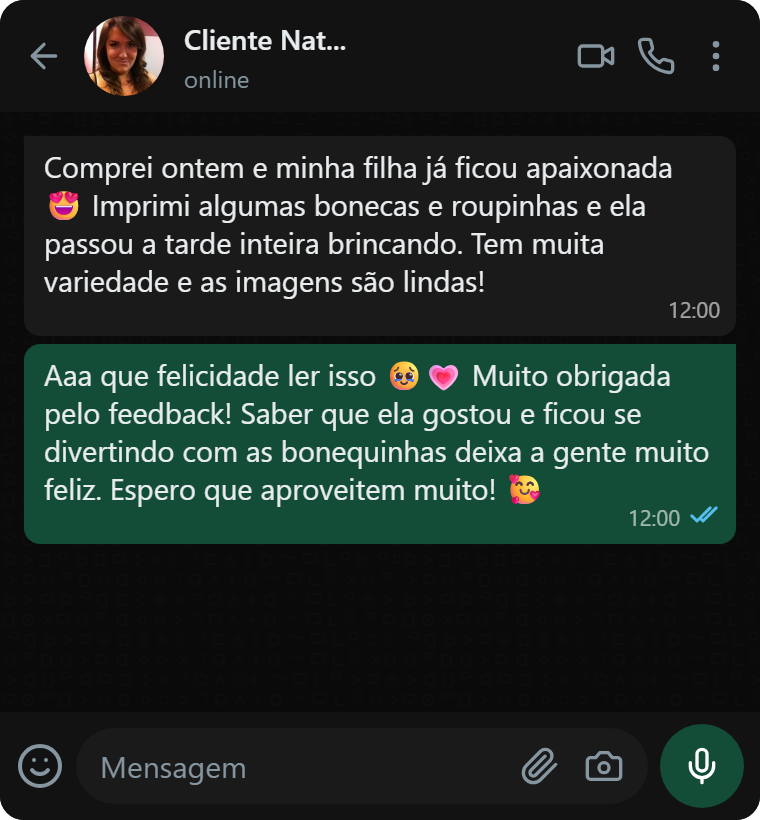 Depoimento de cliente